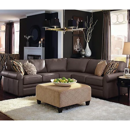 Four Piece Corner Sectional Sofa